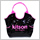 kitson Neon Los Angeles Sequin Tote